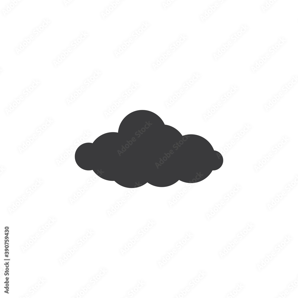 Cloud silhouette Cloud silhouette