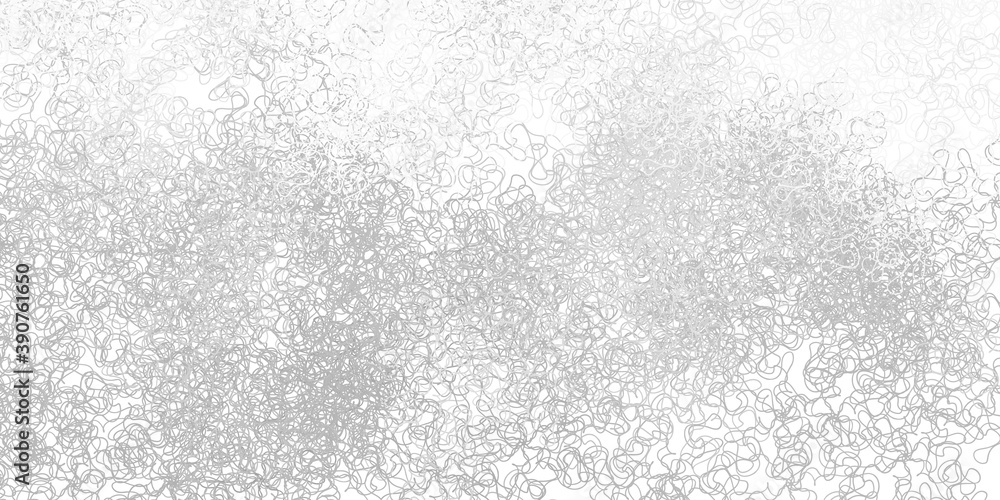 Light gray vector background with bent lines.