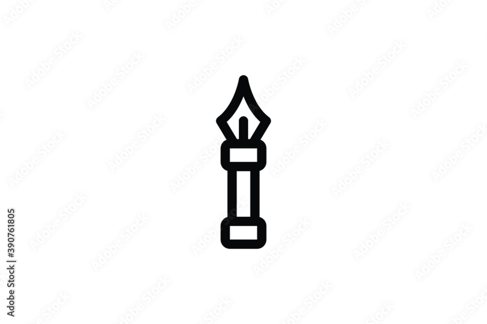 Graphic Design Icon - Pen Tool Graphic Design Icon - Pen Tool
