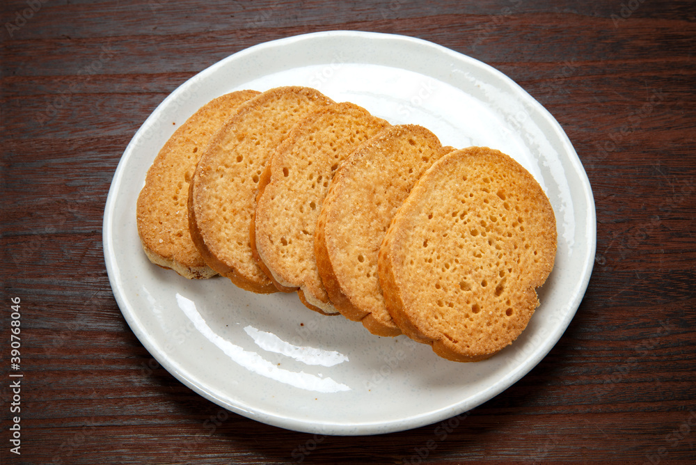 焼菓子のラスク 焼菓子のラスク