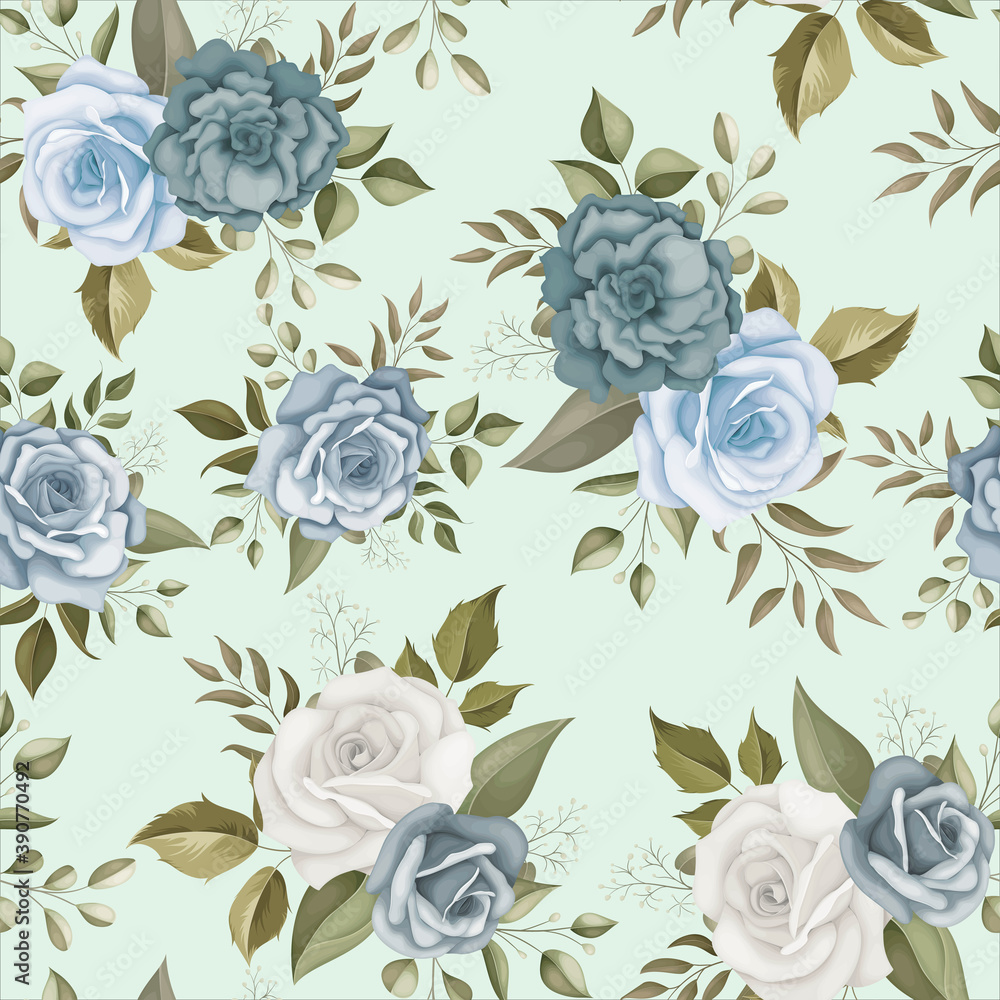 Luxury and elegant seamless pattern floral design Luxury and elegant seamless pattern floral design