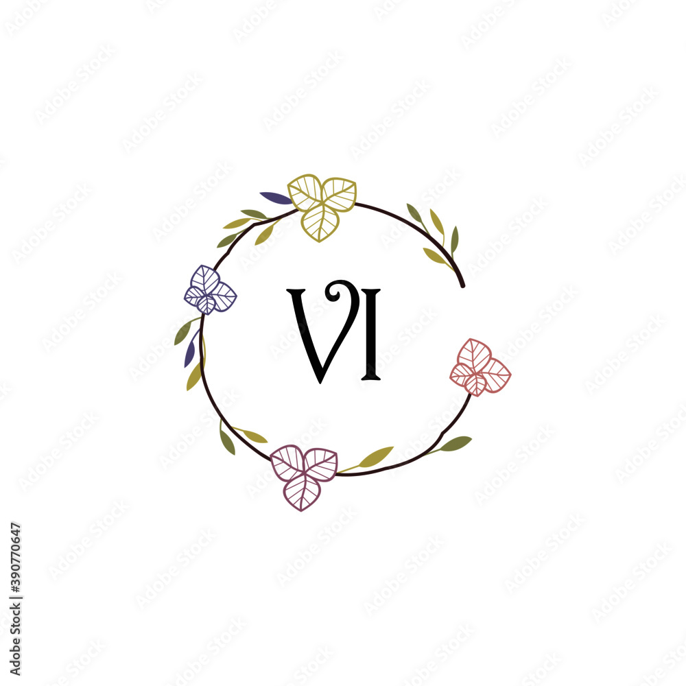 Initial VI Handwriting, Wedding Monogram Logo Design, Modern Minimalistic and Floral templates for Invitation cards
Initial VI Handwriting, Wedding Monogram Logo Design, Modern Minimalistic and Floral templates for Invitation cards