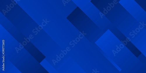 Bright navy blue dynamic abstract vector background with diagonal lines. Trendy classic color of 2021. 3d cover of business presentation banner for sale event night party. Fast moving soft shadow dots