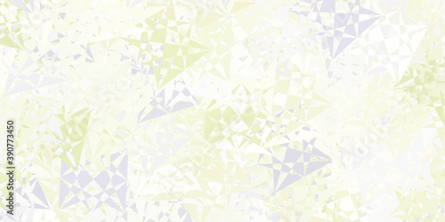 Light gray vector background with triangles.