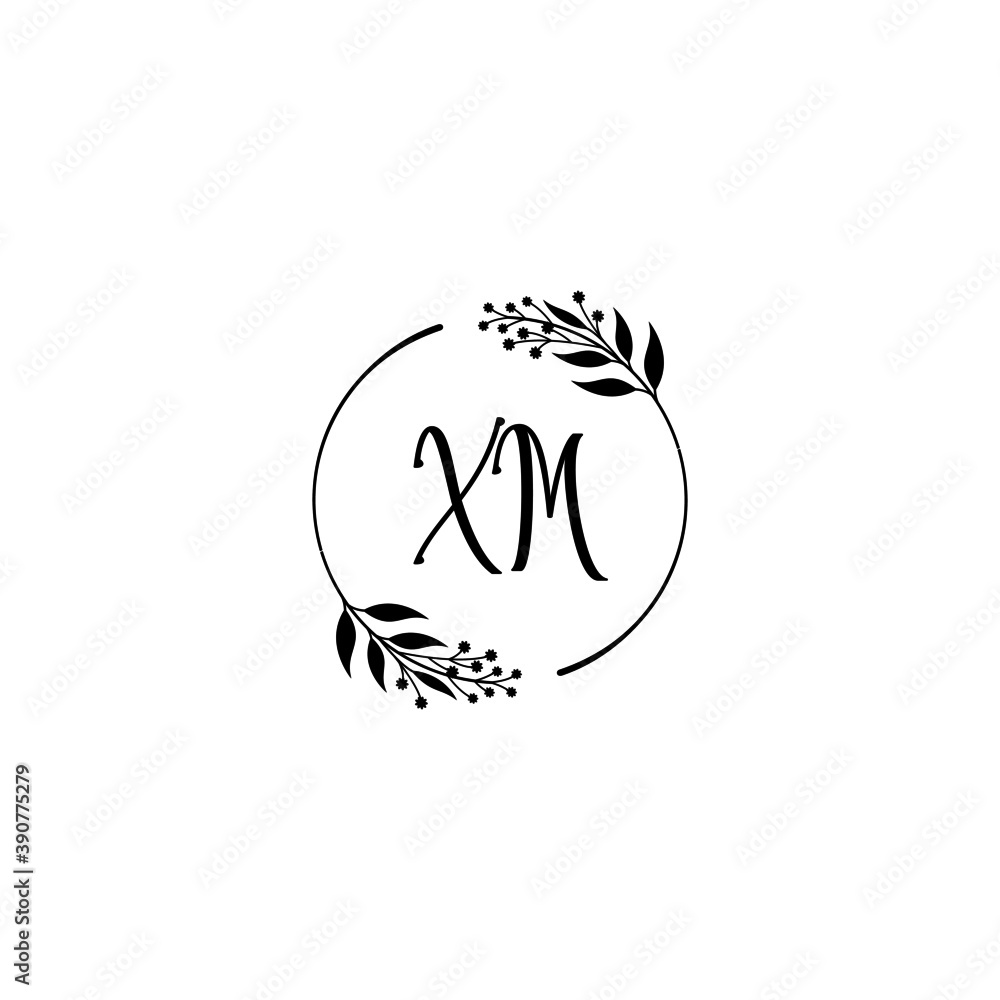 Initial XM Handwriting, Wedding Monogram Logo Design, Modern Minimalistic and Floral templates for Invitation cards
Initial XM Handwriting, Wedding Monogram Logo Design, Modern Minimalistic and Floral templates for Invitation cards