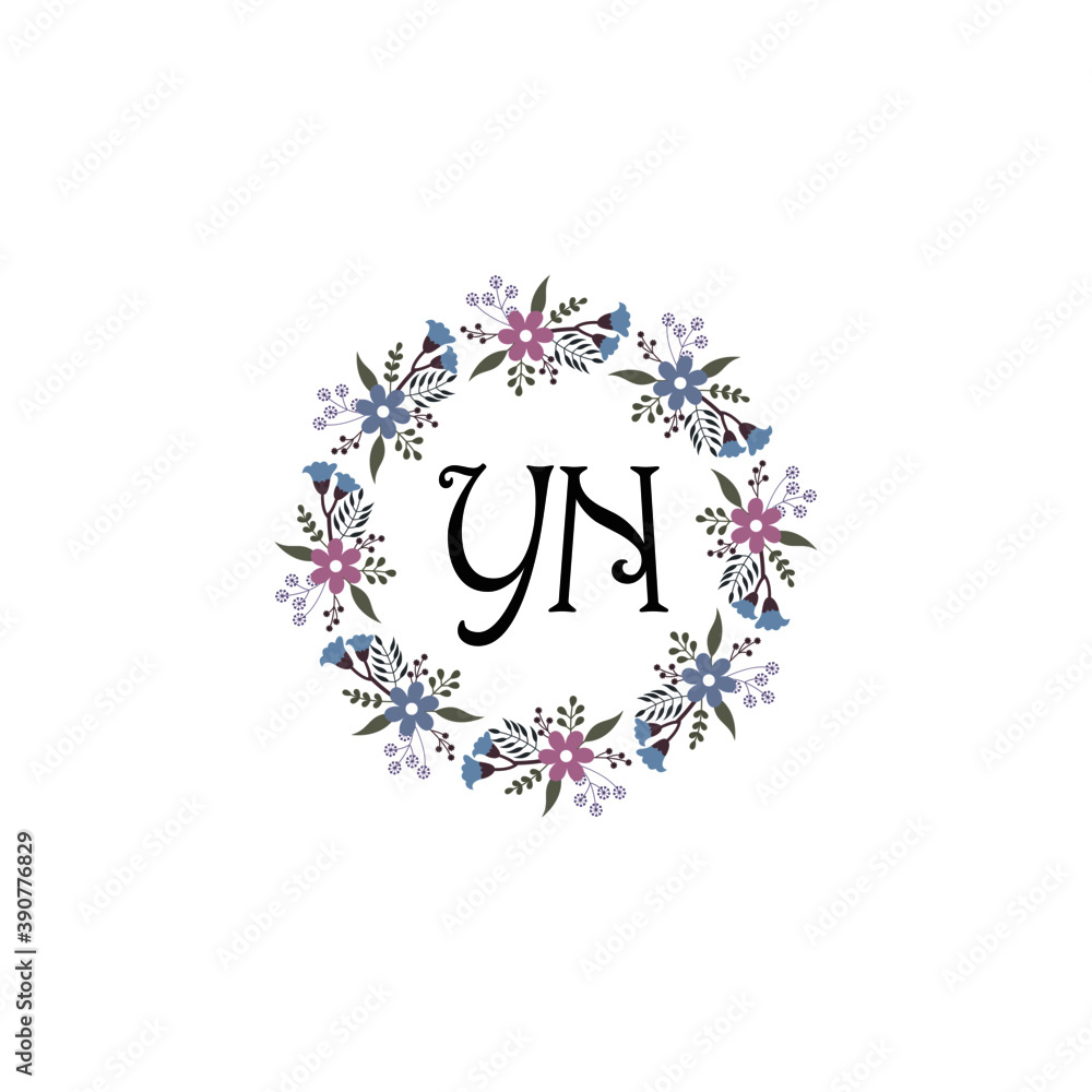 Initial YN Handwriting, Wedding Monogram Logo Design, Modern Minimalistic and Floral templates for Invitation cards
Initial YN Handwriting, Wedding Monogram Logo Design, Modern Minimalistic and Floral templates for Invitation cards