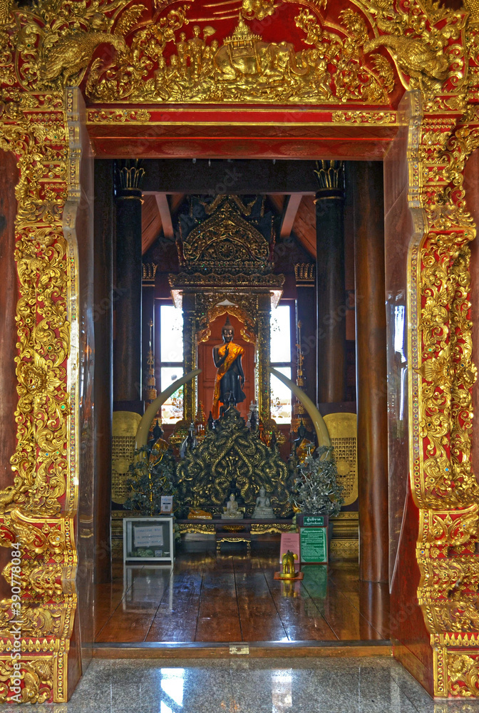 Chiang Mai, Thailand - Wat Phra That Doi Suthep Shrine Chiang Mai, Thailand - Wat Phra That Doi Suthep Shrine