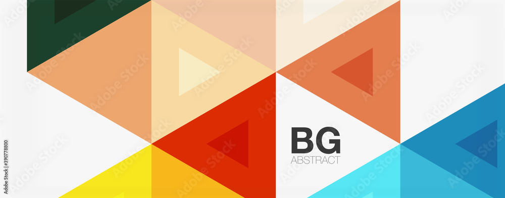 Mosaic triangle pattern abstract background for cover, banner, flyer and poster and other template Mosaic triangle pattern abstract background for cover, banner, flyer and poster and other template
