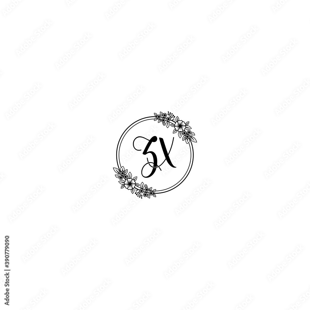 Initial ZX Handwriting, Wedding Monogram Logo Design, Modern Minimalistic and Floral templates for Invitation cards
Initial ZX Handwriting, Wedding Monogram Logo Design, Modern Minimalistic and Floral templates for Invitation cards