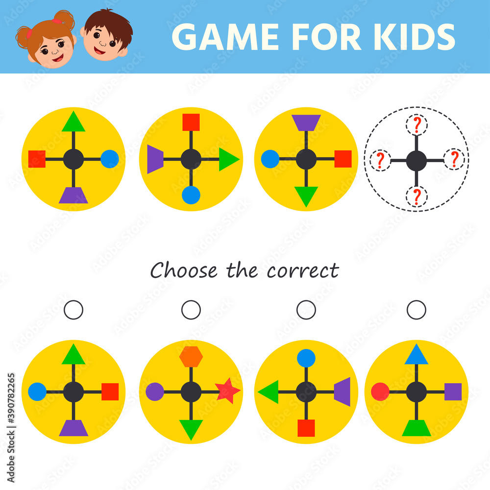 Education game for children. IQ test. Choose correct answer. Kids learning material. Preschool worksheet activity. Children funny riddle entertainment for the development of logical thinking. Education game for children. IQ test. Choose correct answer. Kids learning material. Preschool worksheet activity. Children funny riddle entertainment for the development of logical thinking.