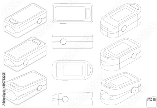 Isometric Pulse Oximetry, Pulse Oximeter Fingertip