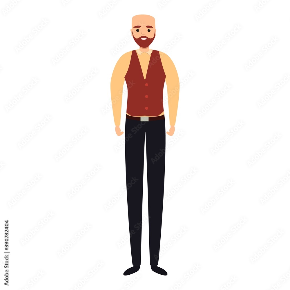 Successful businessman leader icon. Cartoon of successful businessman leader vector icon for web design isolated on white background Successful businessman leader icon. Cartoon of successful businessman leader vector icon for web design isolated on white background