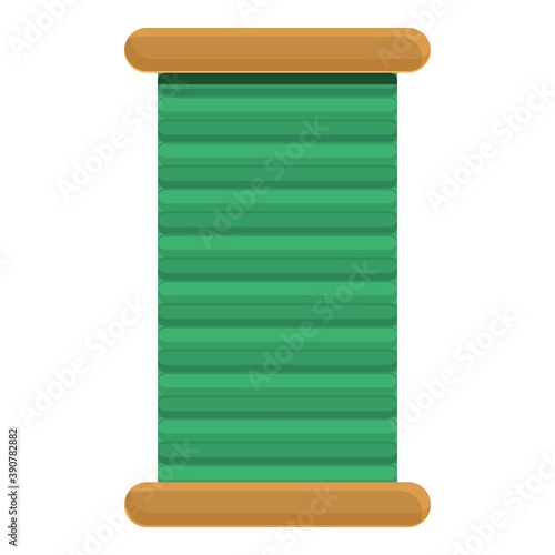 Coil thread icon. Cartoon of coil thread vector icon for web design isolated on white background