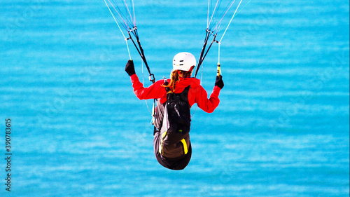 vol en parapente photo