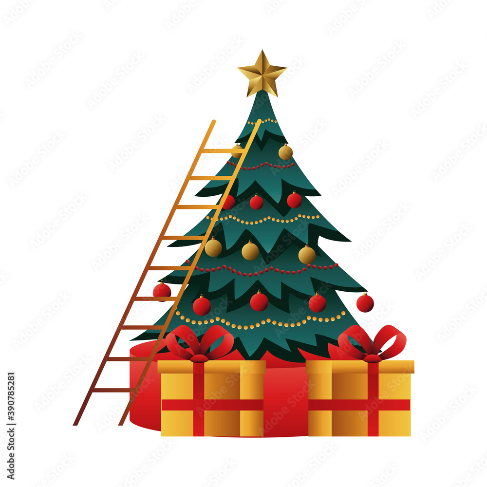 happy merry christmas tree and gifts happy merry christmas tree and gifts