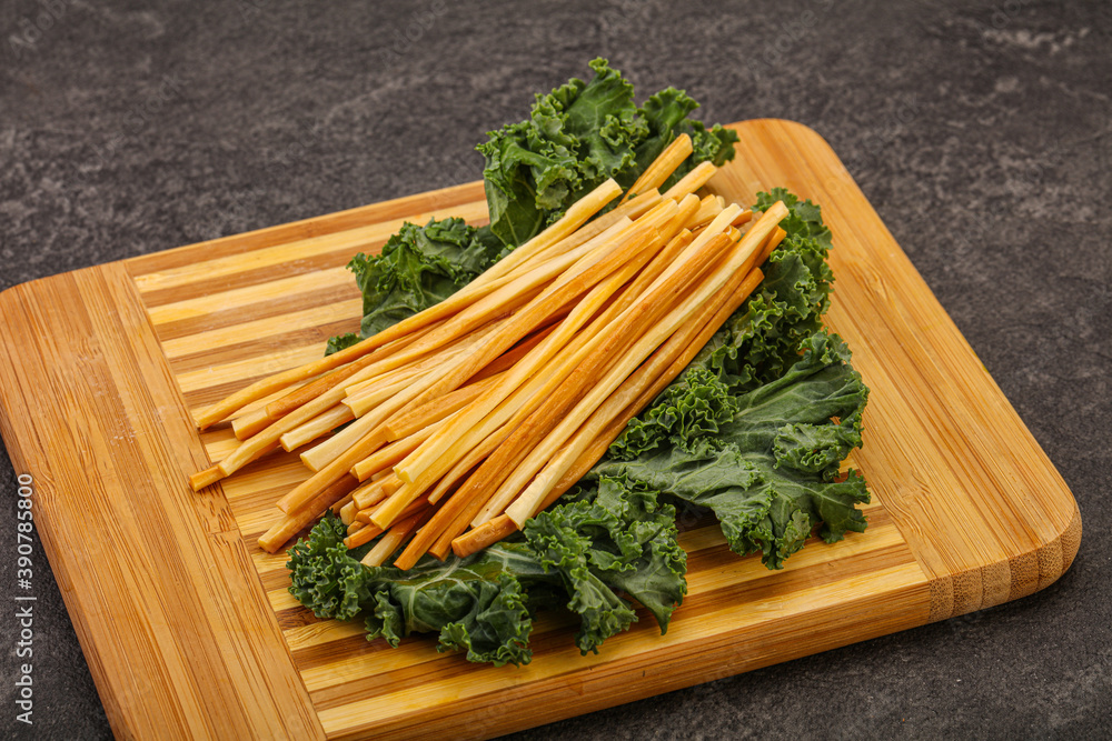 Chechel cheese sticks over board Chechel cheese sticks over board