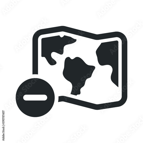 Remove map icon