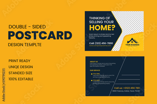 Real Estate Postcard Design