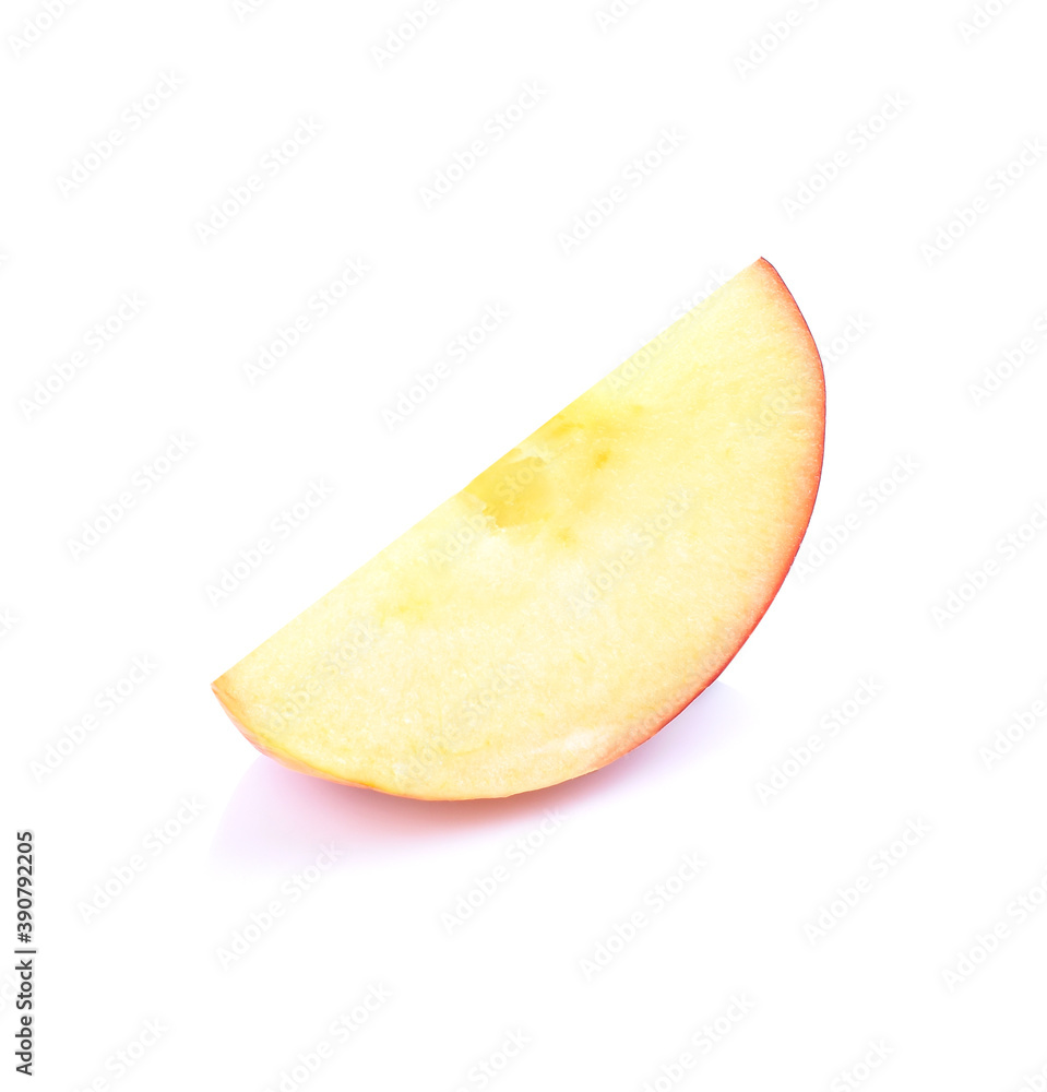 Red apple isolated on a white background Red apple isolated on a white background