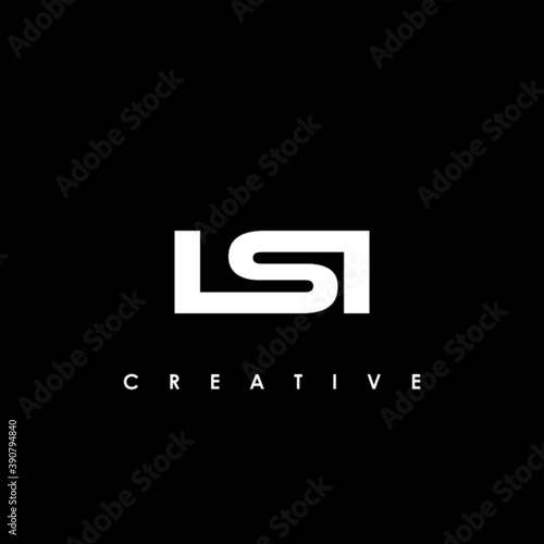LSI Letter Initial Logo Design Template Vector Illustration	
 photo