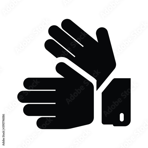 Sign Language Vector Icon Illustration