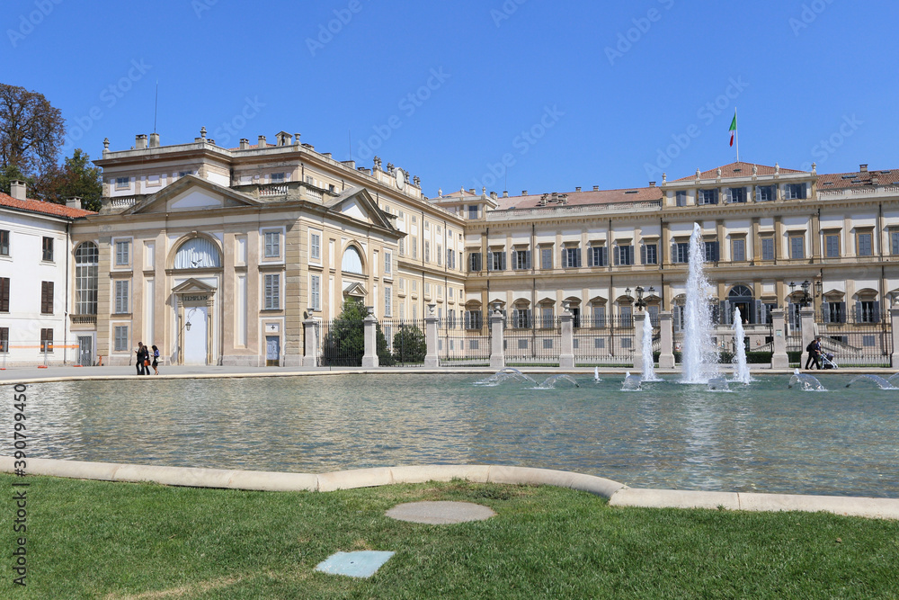 Fototapeta premium Historic royal villa of Monza near Milan in Italy 