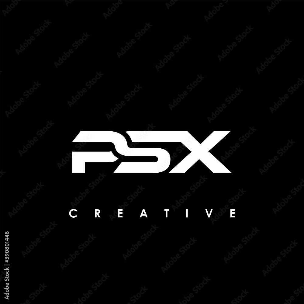 PSX Letter Initial Logo Design Template Vector Illustration	
