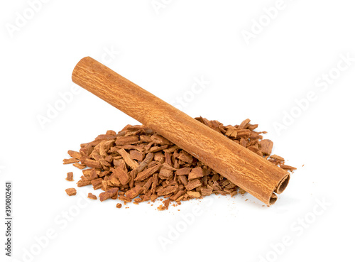 Wallpaper Mural cinnamon sticks and powder isolated on white background Torontodigital.ca