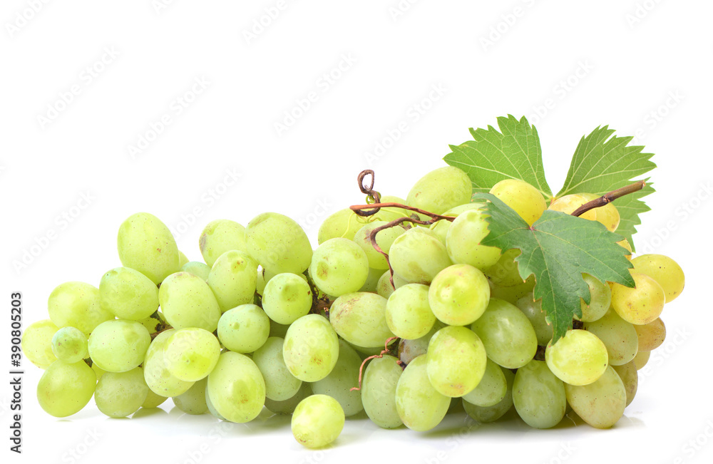 Bunch of grapes on a white background Bunch of grapes on a white background
