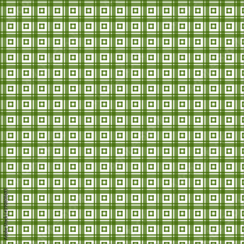 Small Size Green Check Fabric Pattern for Background & Texture