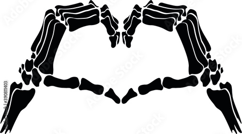 Heart Hand Gesture Skeleton 