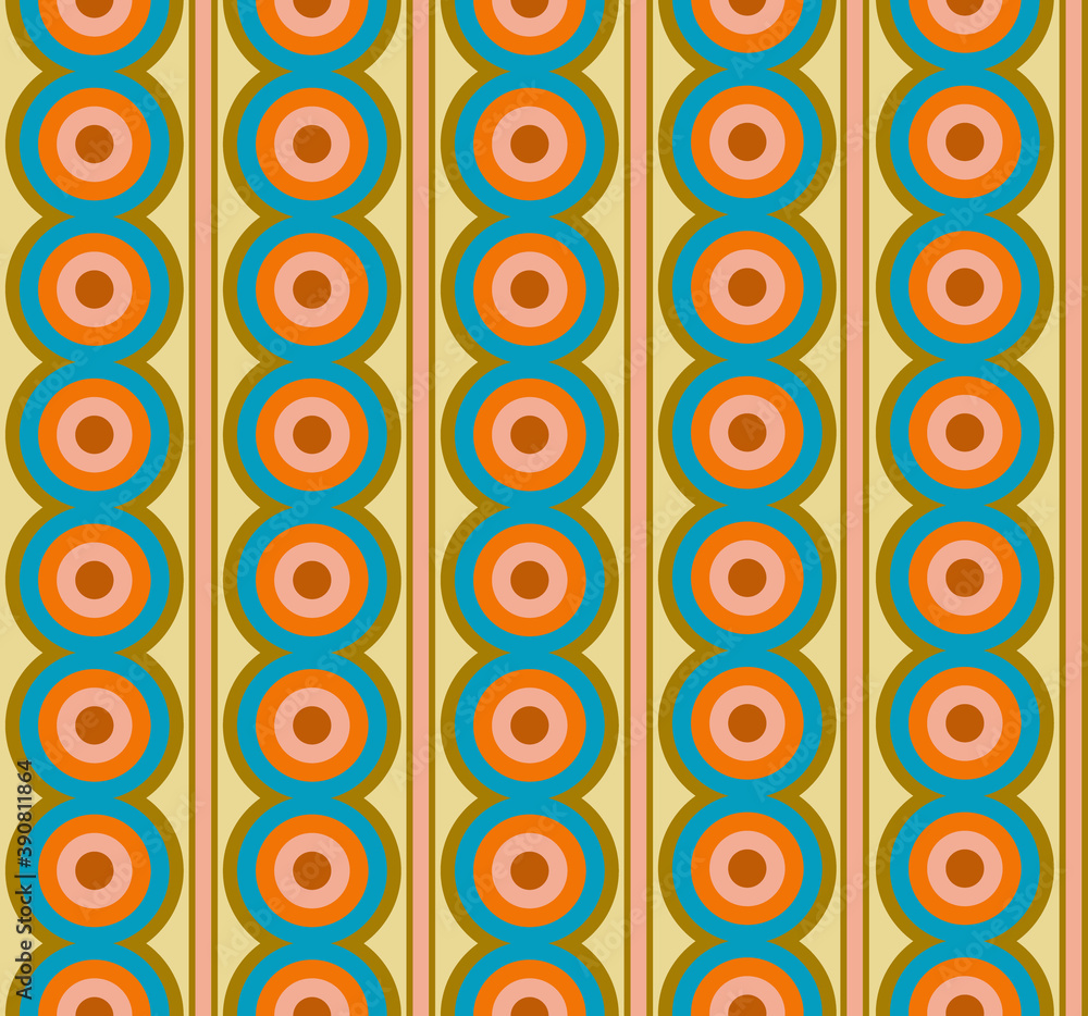 60's 70's inspired style seamless pattern, disco style, midsentury style background wallpaper 60's 70's inspired style seamless pattern, disco style, midsentury style background wallpaper