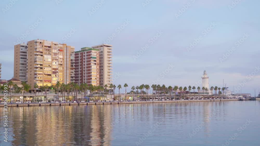 Spain Tourism - Beautiful Hotel Resort on Ocean Coast in Malaga City Spain Tourism - Beautiful Hotel Resort on Ocean Coast in Malaga City