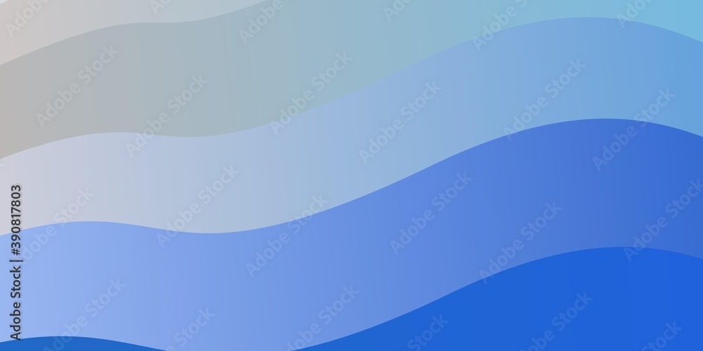 Light Pink, Blue vector layout with circular arc.