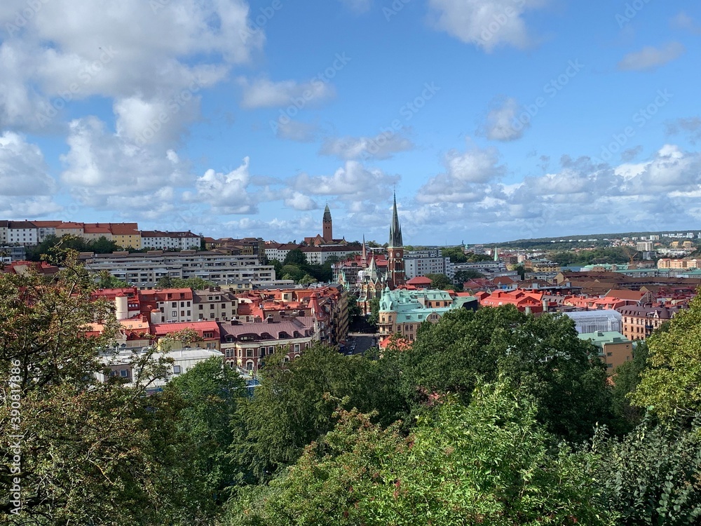 view of Goteborg on a sunny day