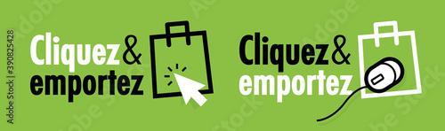 Cliquez et emportez / version française de "Click and collect"	