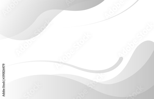 abstract gradient wavy background. white and grey color batik. vector eps10