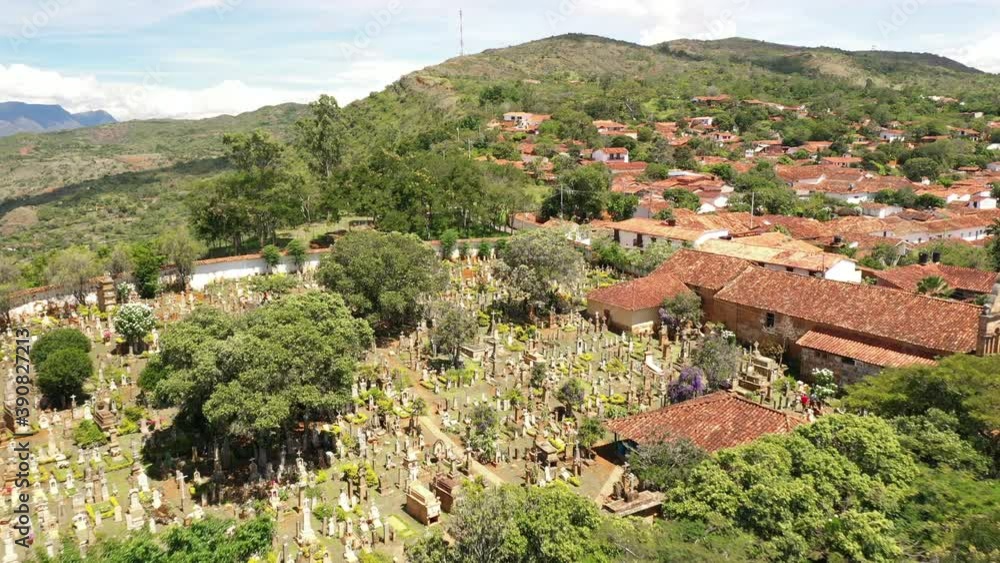 Cementerio de la ciudad de Barichara, Santander Colombia Cementerio de la ciudad de Barichara, Santander Colombia