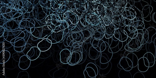 Dark gray vector pattern with abstract shapes.