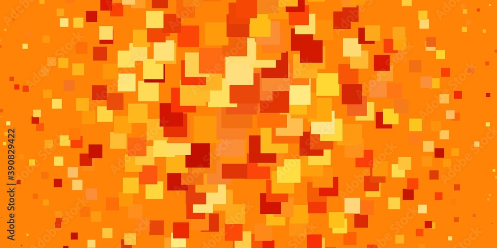 Light Red, Yellow vector background in polygonal style. Light Red, Yellow vector background in polygonal style.