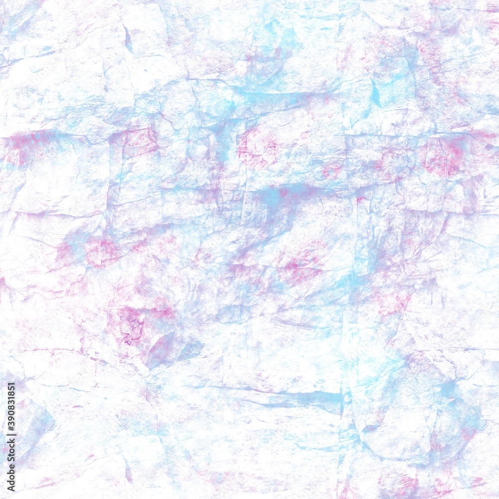 Fototapeta premium Pink and blue on white background