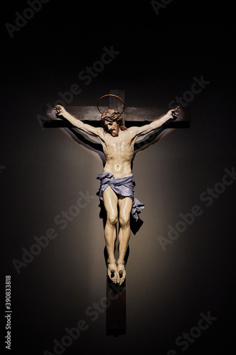 Slika na platnu photography of jesus christ crucified