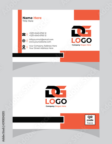 business card template