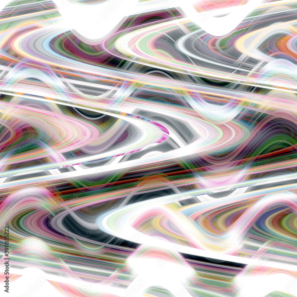 White red pink green waves abstract background with lines White red pink green waves abstract background with lines