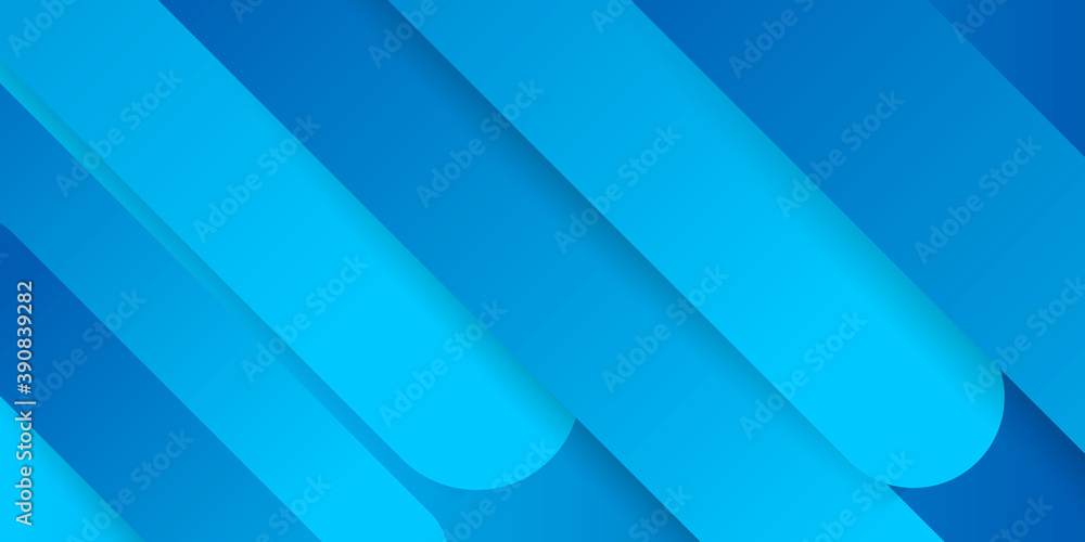 Fototapeta premium Abstract blue presentation background