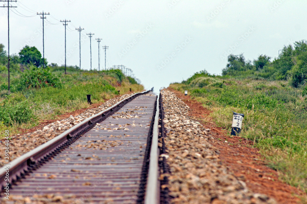 Eisenbahnlinie in Ostafrika