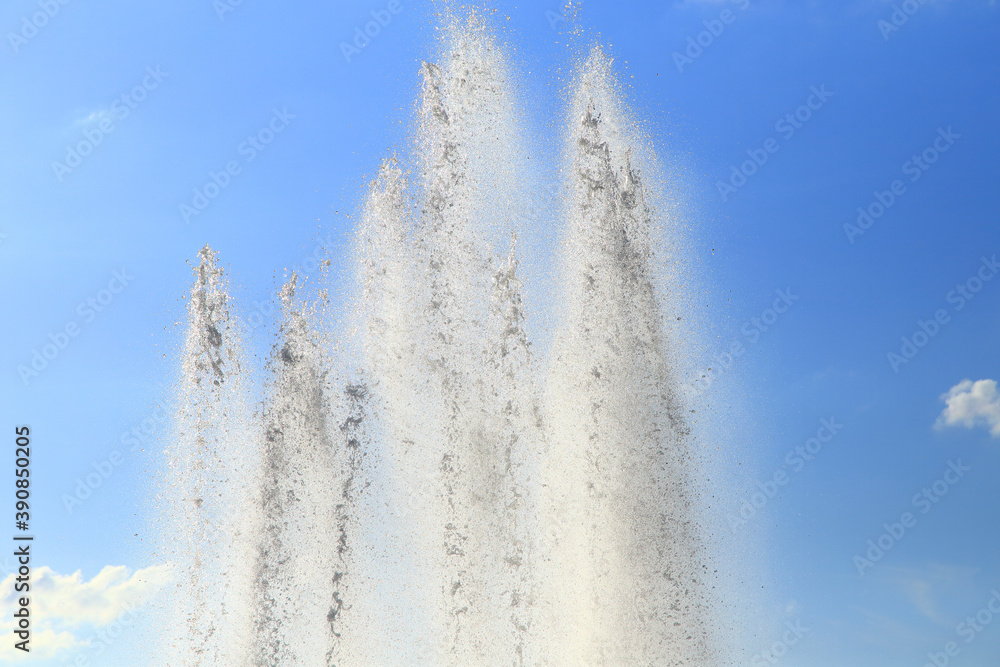 fountain water in the park fountain water in the park