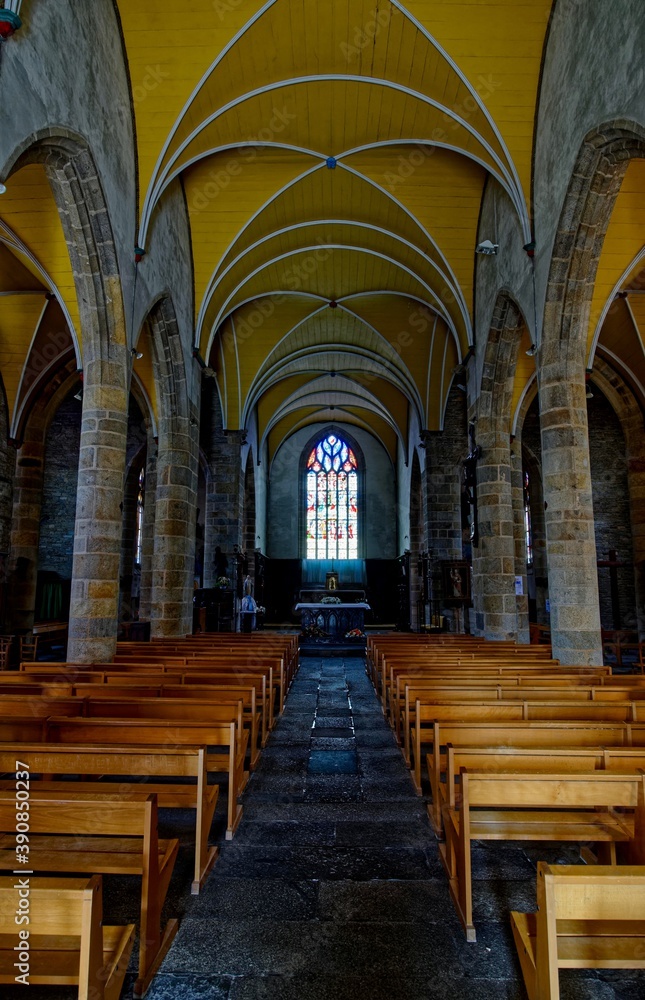 Église Sainte-Croix du Conquet, Le Conquet, Finistère, Bretagne, France
