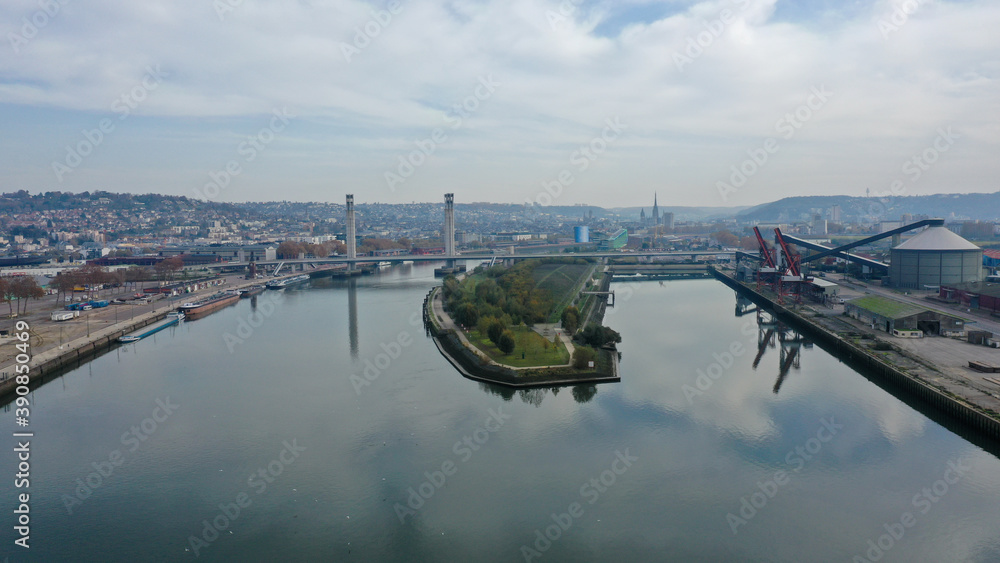 Presqu’île Rollet Rouen Stock Photo | Adobe Stock