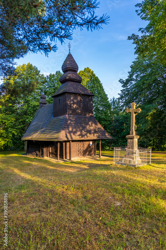 Wooden church in Ruska Bystra, Slovakia